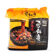 Youus GongHwaChun Black Bean Sauce Noodles 195g*4packs 共和春炸酱面 4连包