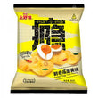 Oishi Potato Chips-Salted Egg Yolk 上好佳薯片鲜香咸蛋黄味 60g