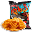 Oishi Kraken Potato Chips- Extra Hot Flavour 上好佳波浪型薯片-火辣味 60g