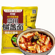 AK Broad Noodle- Beef(Bag)  白家阿宽四川铺盖面-牛肉火锅味(袋) 120g