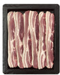 Frozen sliced pork belly 500g