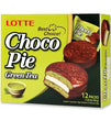 Lotte Green Tea Choco Pie 12packs 336g