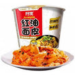 BJ Broad Sichuan Spicy Noodle 阿宽红油面皮桶装-麻辣 110g