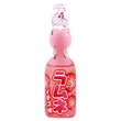 Hatakosen Ramune Soda Drink Strawberry Flavour 200ml