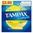 Tempax Compak Regular Tampons Applicators 18X