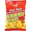 FS Spicy BBQ Flavour Prawn Crackers 四洲香辣烧烤味脆虾片30g